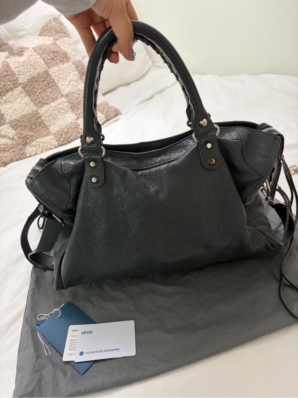 Grey Balenciaga City Handbag (Medium) - Picture 2 of 8